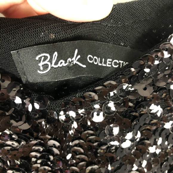Black Collection Sequin Dress Size S - Picture 8 of 9